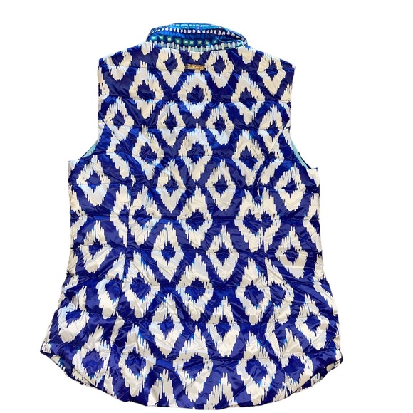 Lilly Pulitzer NWT. Goose down quilted VEST. S - Picture 3 of 6